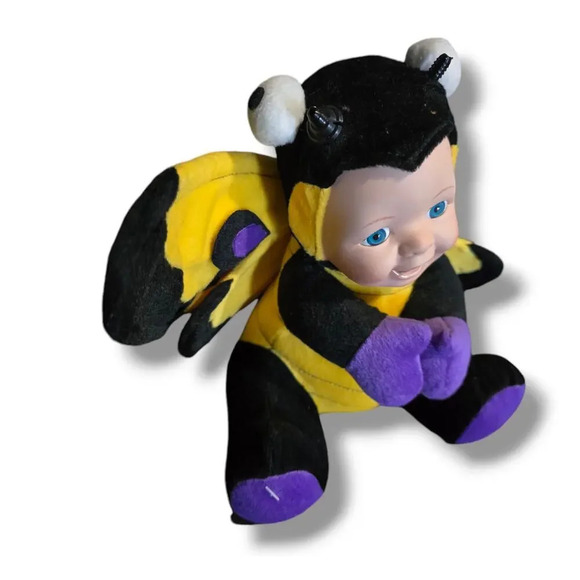 Cuddle Kids 2002 porcelain faced doll Barbara Butterfly by Geppeddo Doll - Picture 5 of 8